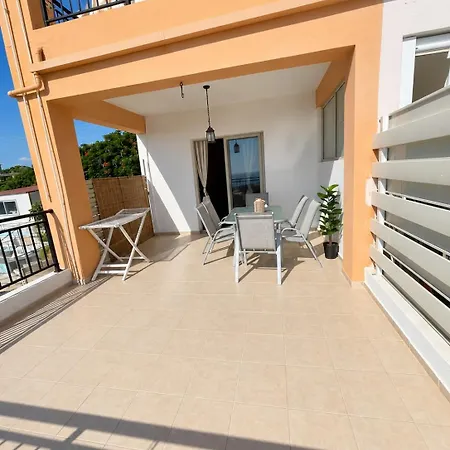 Sea View 2br Townhouse With Large Terrace